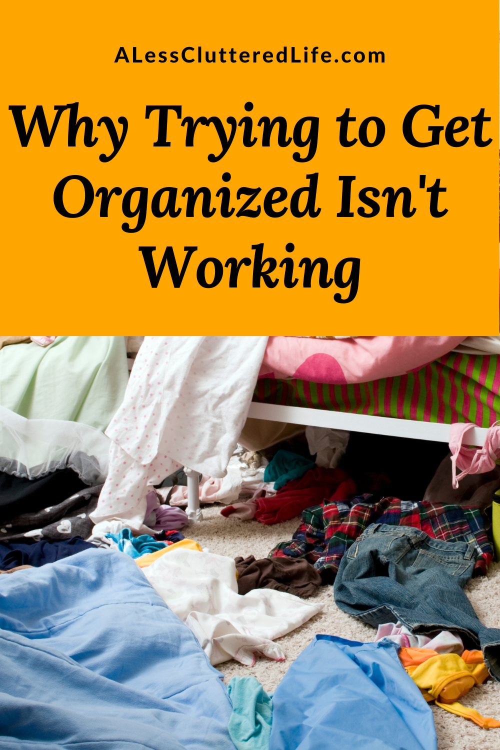 Does the clutter always seem to return no matter how many times you've tried to get organized? Check out the solutions to four common reasons for clutter and you'll finally be able to stop organizing your house over and again. 