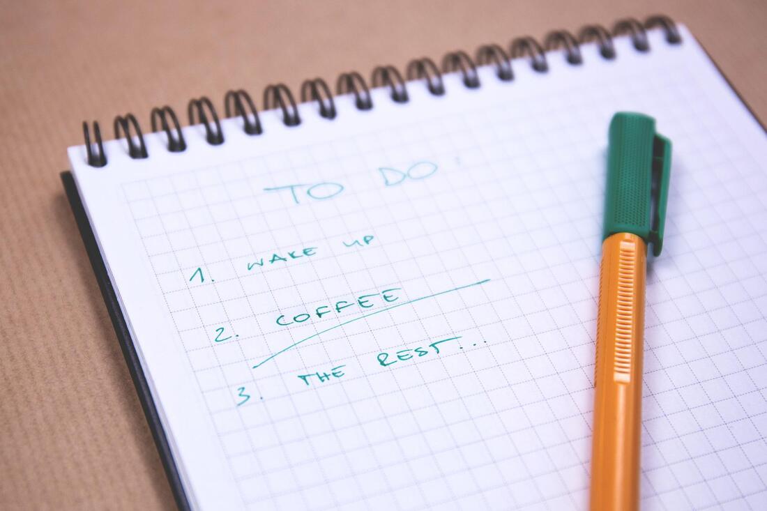 This to do list is an example of one that won't help you declutter your thoughts. 